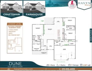 Dune Floorplan Flyer