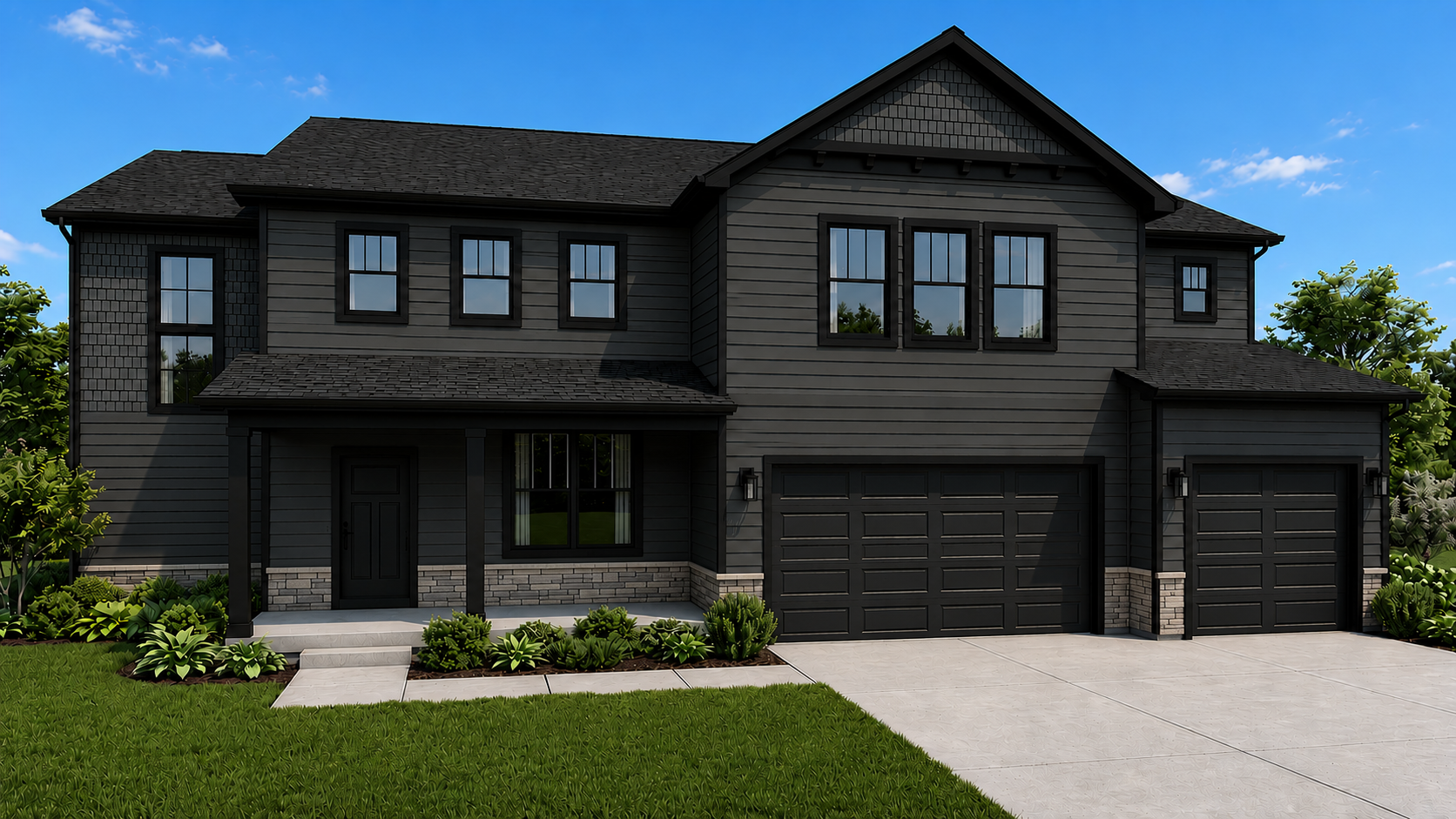 Harrison Craftsman With Stone Havyn Homes, Home Builder In Valparaiso, Indiana 7.21.2026