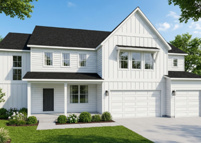 Harrison Elevation Farmhouse Rendering