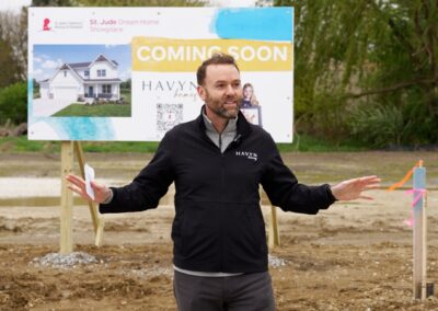 St Jude 2026 Ground Breaking Photos 6.24 (4) Havyn Homes, Home Builder In Valparaiso, Indiana