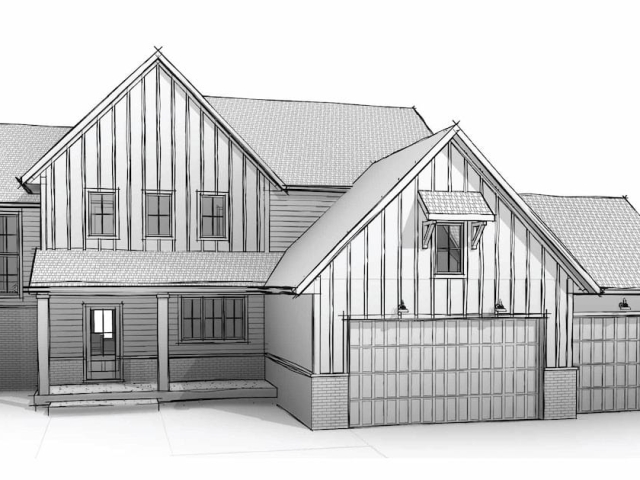 Havyn Homes Lincoln Model Sketches Page 13