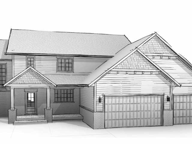 Havyn Homes Lincoln Model Sketches Page 14