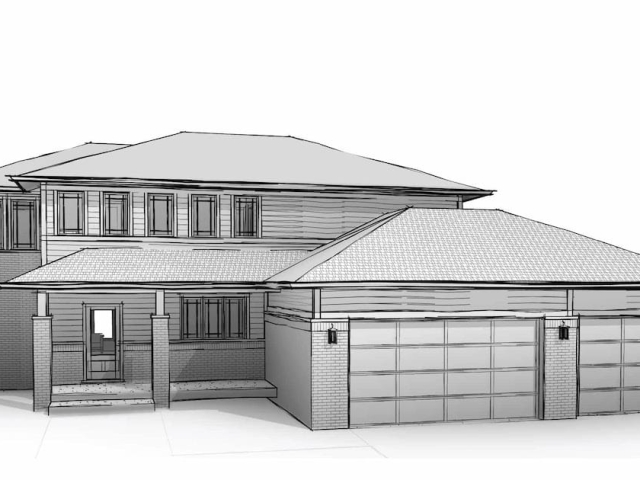 Havyn Homes Lincoln Model Sketches Page 16